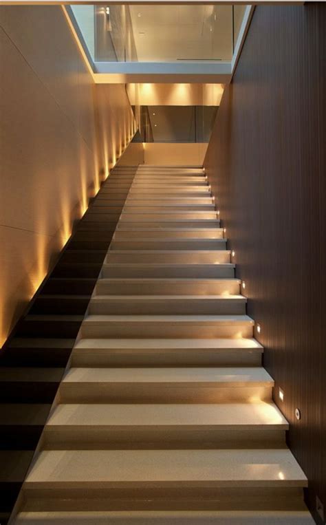 Pin by Recycled Mirrors on Stairs | Glass pavilion, Stairway lighting, Staircase design