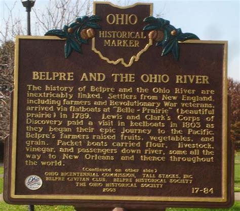 17-84 Belpre and The Ohio River - Remarkable Ohio