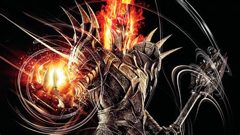 lord, Of, The, Rings, Warrior, Magic, Sauron, Armor, Helmet, Games, Lotr Wallpapers HD / Desktop ...