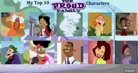 Top 10 Proud Family Characters by Eddsworldfangirl97 on DeviantArt