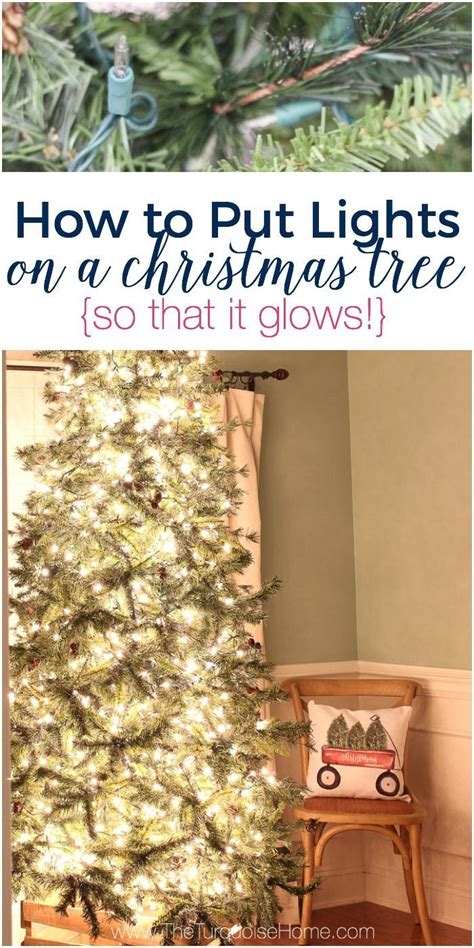 How to Put Lights on a Christmas Tree (so it glows!) | Amazing christmas trees, Christmas tree ...