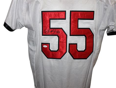 Derrick Brooks Autographed Tampa Bay Buccaneers White XL Jersey JSA 24888 – Denver Autographs