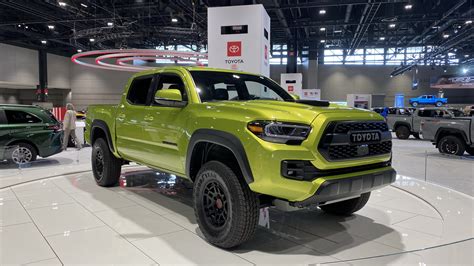 2022 Toyota Tacoma TRD Pro Arrives in Chicago With Electric Lime Green ...