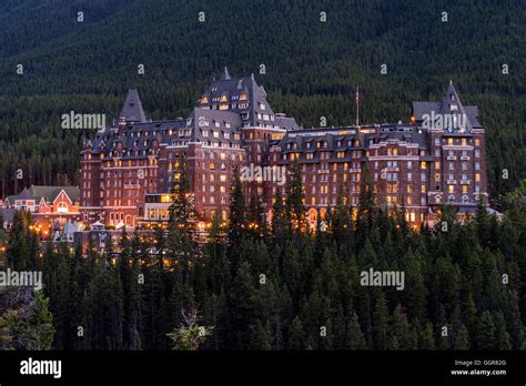 Fairmont Banff Springs Hotel, Banff, Alberta, Canada Stock Photo - Alamy