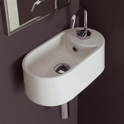 Ten stylish and compact sink solutions for small bathrooms - Living in a | Bathroom sink, Small ...