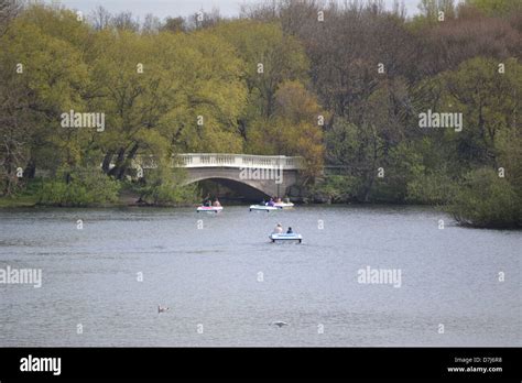 Boating lake at Stanley Park, Blackpool Stock Photo - Alamy