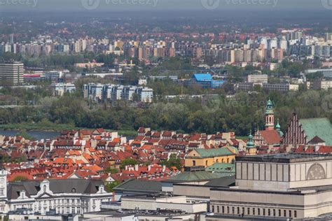 Warsaw skyline with warsaw towers 8528635 Stock Photo at Vecteezy