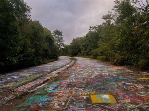 Visiting Centralia, PA & the Abandoned Graffiti Highway | The Travelling Blizzards