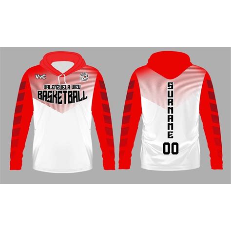 Tatak Ronald Full Sublimation Valenzuela View Design Warmer Basketball Hoodie Warmer Customized ...