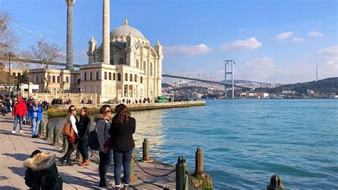 Walk from Beşiktaş to Ortaköy in Istanbul - YouTube