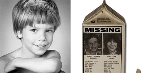 Kidnapped six-year-old Etan Patz was the first missing child to appear on a milk carton. May 25 ...