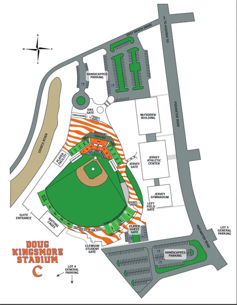 Clemson Memorial Stadium Seating Chart With Seat Numbers – Two Birds Home