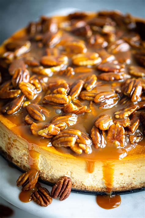 Caramel Pecan Cheesecake - Butter Be Ready