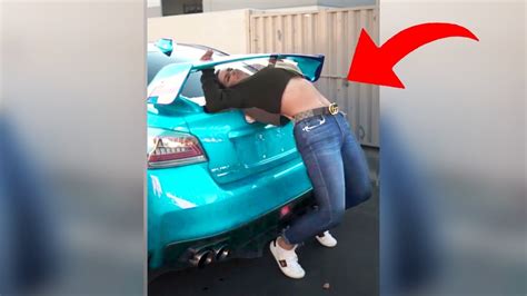 Girls VS Cars 🤣 | Funny Car Driving Fails & Crashes #2 (2021) - YouTube