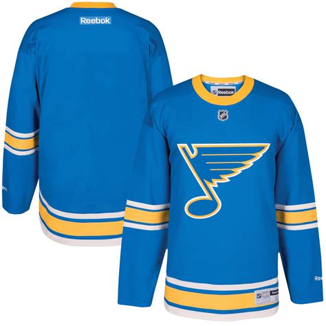 Reebok St. Louis Blues 2017 Winter Classic Premier Blank Jersey