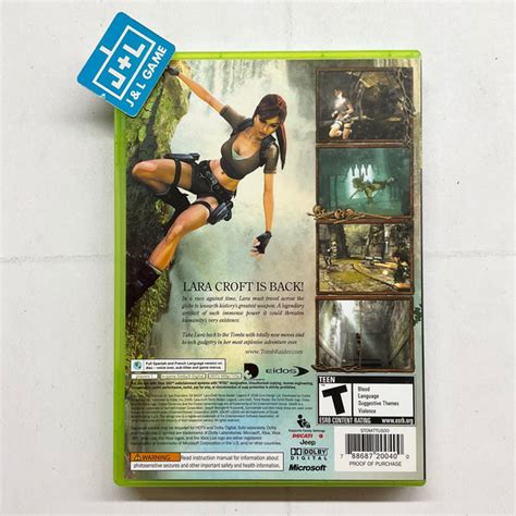 Tomb Raider: Legend - Xbox 360 [Pre-Owned] – J&L Video Games New York City