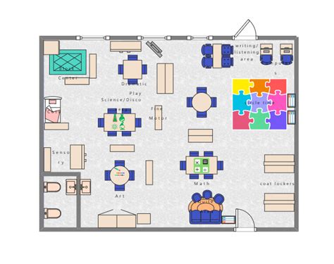 Kindergarten Centers Classroom Layout – NBKomputer