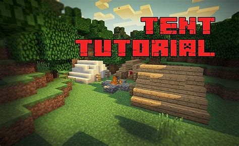 Tent Tutorial Minecraft Project