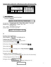 WF calibration steps.doc - Schenck make weigh feeder calibration ...