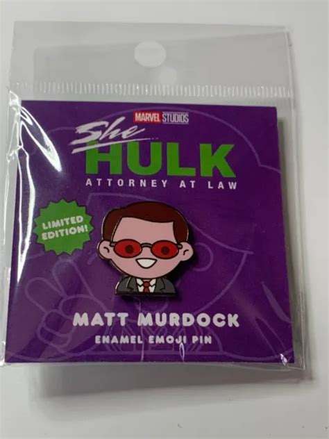 MATT MURDOCK DAREDEVIL Pin 100% Soft MARVEL Disney She-Hulk Limited Edition $50.00 - PicClick