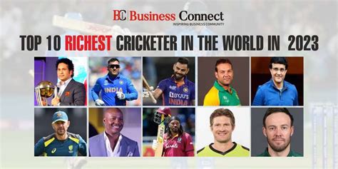 Top 10 richest Cricketers in the world in 2023