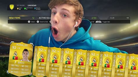 UNLIMITED RONALDO IN A PACK!! - TOP 10 PACKS #5 - YouTube