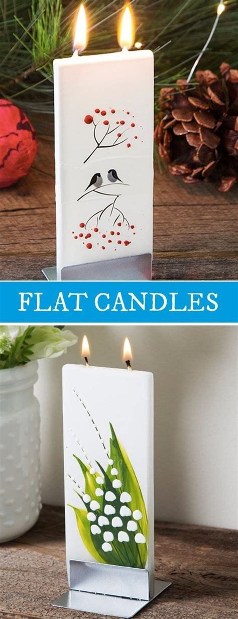 Handmade Holiday Flat Candle | The Grommet® | Handmade holiday, Diy candles, Crafts