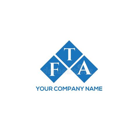 FTA Letter Logo Design on White Background. FTA Creative Initials Letter Logo Concept Stock ...