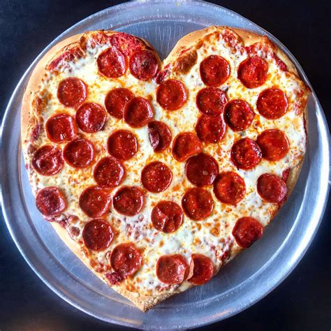 Where To Get Heart-Shaped Pizzas On Valentine's...