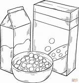 Cereal Boxes And Bowl coloring Page  Free Printable Coloring Pages sketch template