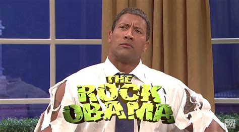 The Return Of ‘The Rock Obama’ On ‘SNL’ (VIDEO)