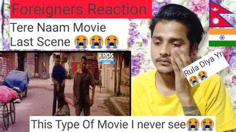 REACTION ON TERE NAAM MOVIE LAST SCENE |SALMAN KHAN | - YouTube