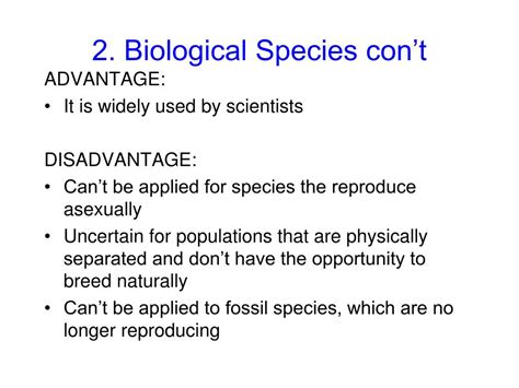 PPT - Identifying Species: Using the Species Concept PowerPoint ...