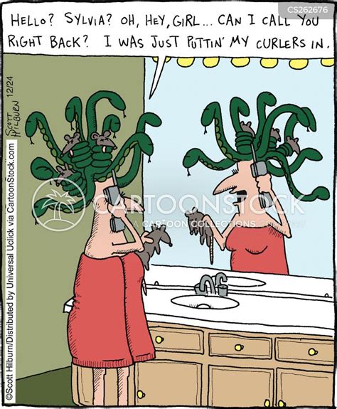 Medusa Cartoons and Comics - funny pictures from CartoonStock