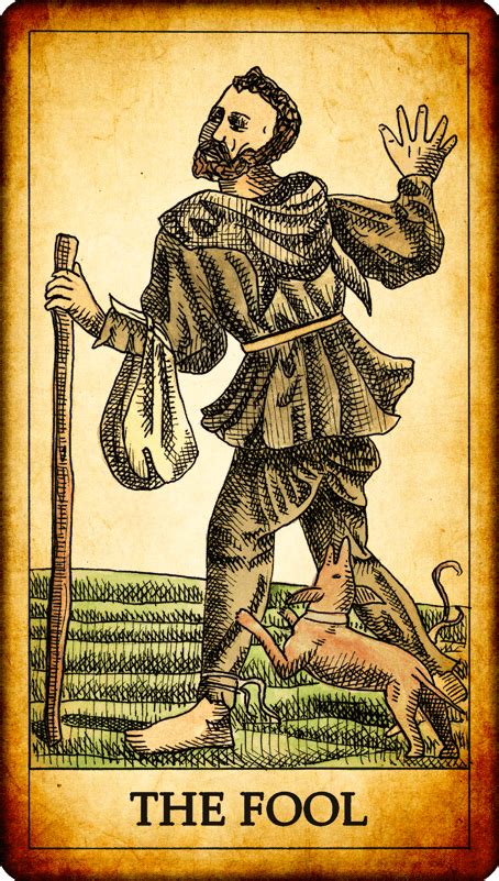 Tarot card “The Fool”