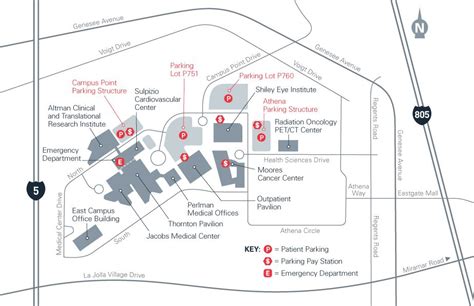 La Jolla parking map | La jolla, Locations, Map