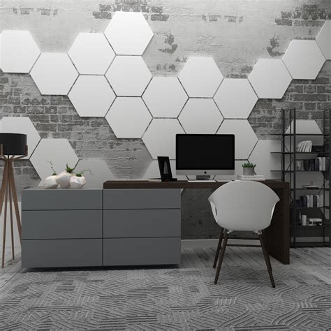 3D Hexagon Wall Decor (Pack 15) - Moonwallstickers.com