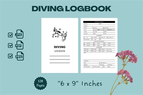 Scuba Diving Logbook Graphic by Philip Pub · Creative Fabrica