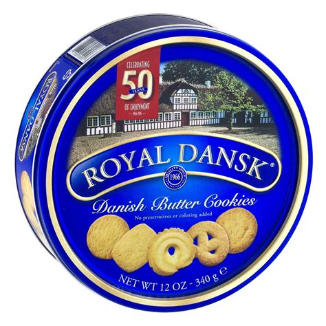 Royal Dansk Danish Butter Cookies, 12 Oz.