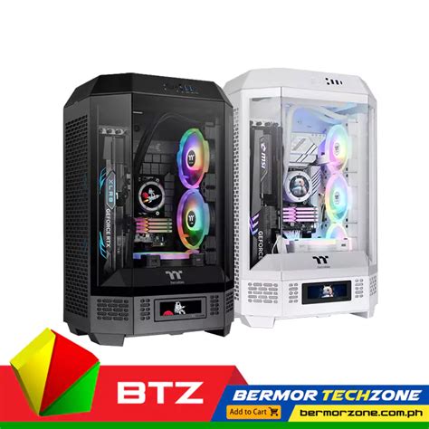 Thermaltake The Tower 300 Micro ATX Tower Vertical Chassis | Bermor ...