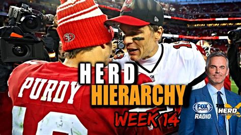 Herd Hierarchy: Colin Cowherd Ranks the Top 10 NFL Teams After Week 14 | The Herd Now | The Herd ...