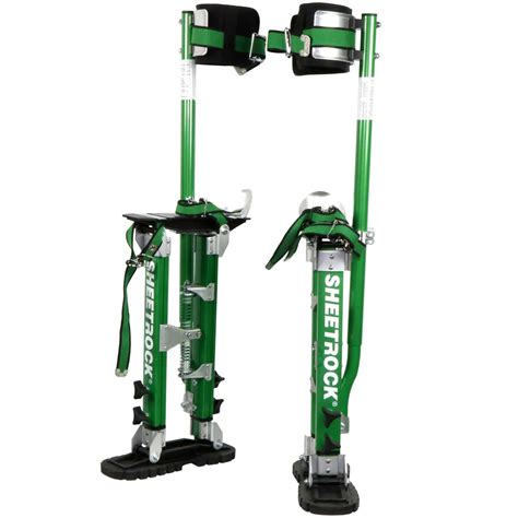 Sheetrock Tools Magnesium Drywall Stilts 18" - 30"