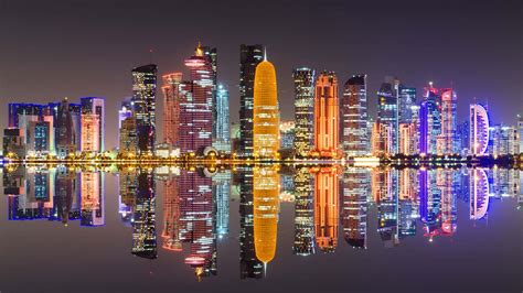 Doha Qatar Skyline