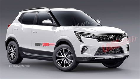 2023 Mahindra XUV300 Facelift Render In New Colour Options