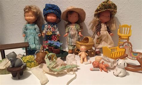 Vintage Original Holly Hobbie Dolls, Friends, Playsets, Clothes, Pets ...