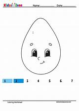 Water Drop Coloring Worksheet  KidzeZone sketch template