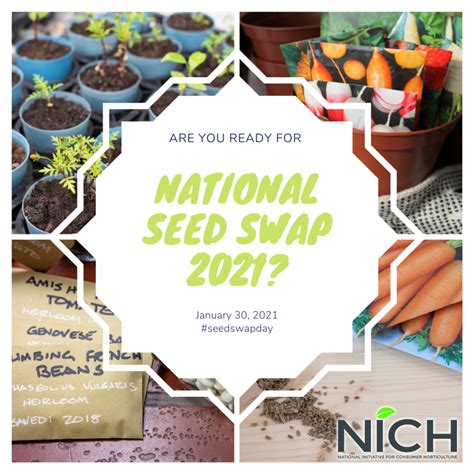 Celebrate National Seed Swap Day