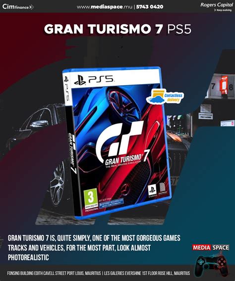 Gran Turismo 7 Playstation 5 PS5 - MediaSpace