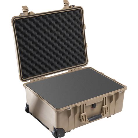 Pelican 1560 Case with Foam Set (Desert Tan) 1560-000-190 B&H