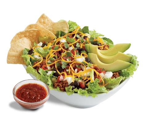 Del Taco Signature Taco Salad Nutrition Facts